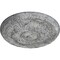 Ekena Millwork Amelia Ceiling Medallion (Fits Canopies up to 4 1/8"), 15 3/4"OD x 5/8"P, Ultra Pure White Crackle CM16AMUWC - alternate 3